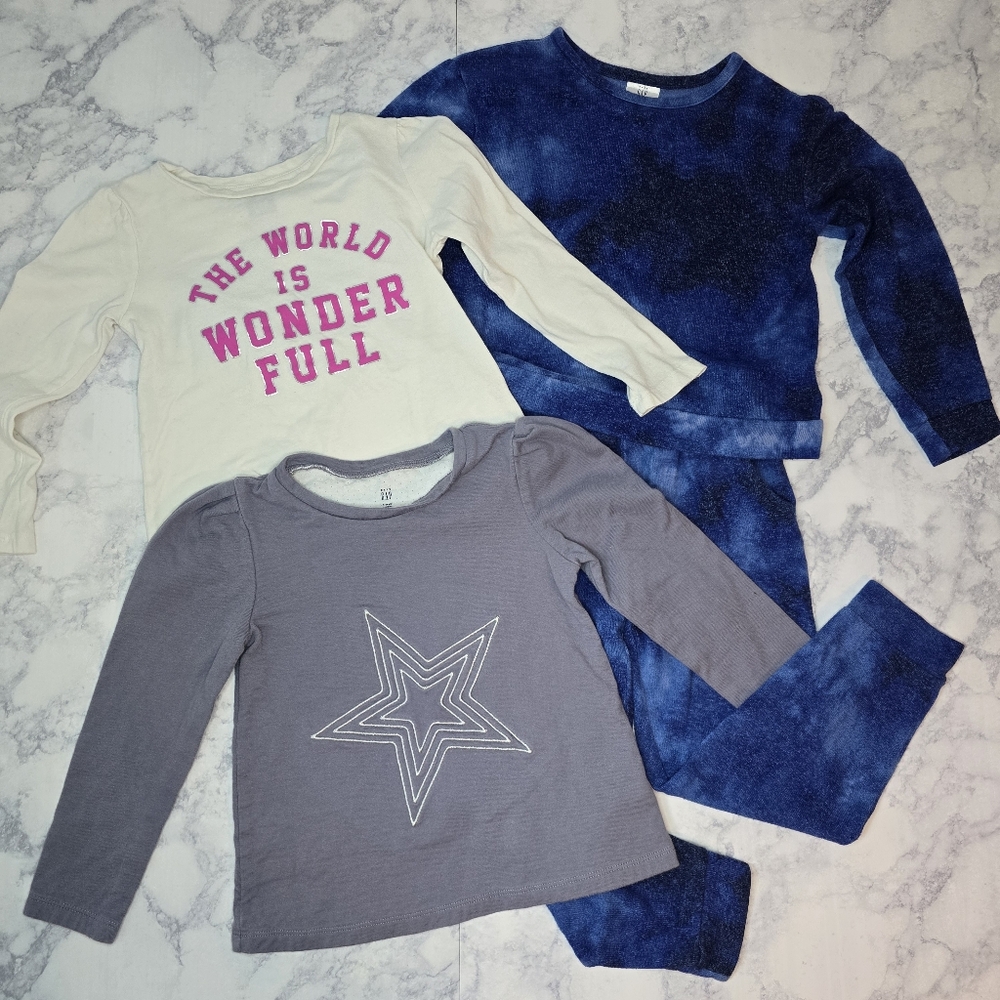 GAP Clothing Bundle Size 5 Matching Set Sweatshirt Longsleeve Tee